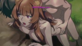 Raphtalia Wanted a Bath But Got a Hard Fucking in the Woods - HENTAI UNCENSORED (Parody)