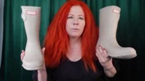 Turning you INTO my Grey Hunter Wellie Boots MP4 640