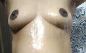 Mommy Taken Shower in Hotal Room