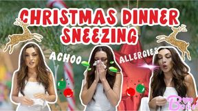 Sneezing Christmas Dinner!