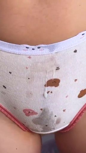 Unforgettable moment from &quot;TOP-5 Cumshots in Stepsisters Panties - Cumshot compilation pt.2&quot;
