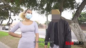 novia infiel es descubierta en publico por youtuber de badabun, termina con su pareja y la follan por baandida