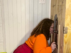 Glory Hole Blowjobs and Brunettes