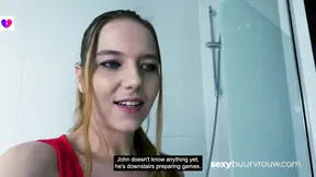Amateur Dutch friends explore new pleasures in a hot FFMM swap