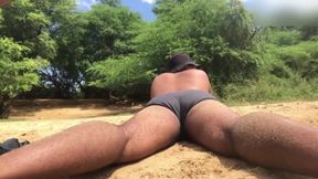 Black Beast Chokes Asian Sucker Gushing Woods Cum Flood