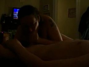 Fat gf with glasses blows hubby's dick and ride it