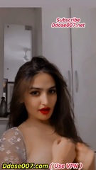 INDIAN INSTA MODEL SASSY POONAM APP EXCLUSIVE CONTENT TEASING STRIPPING NUDE SHOWING PRESSING BOOBS WITH FULL FACE.