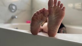Oily Soles JOI Close up