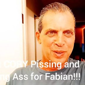 Caught Celebrity Cory Bernstein on Video, Pissing and Fingering Hot Ass for Married Friend, Fabian. Hot Dilf