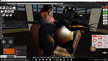 sexy black 3D futanari fucks hot demon bimbo futa .WMV