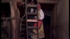 The Country Lady Doggside in the Barn Enjoys a Nice Cock