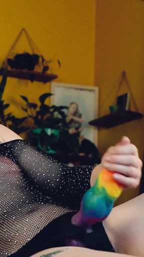 Memorable moment from &quot;POV JOI: Pegging You with Dragon Dick&quot;