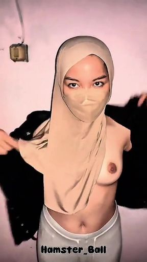 Thrilling moment from &quot;Almost Caught, My Wife Invites Me to a Public Blowjob in a Factory Warehouse&quot;