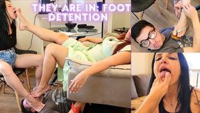 720p - Goddess Kiffa and Vitoria Vonteese - Hot school teacher Foot detention - Teacher Catches Students Foot Worship and put them in Foot detention - LESBIAN FOOT WORSHIP - DOMINATION - FLATS - FOOT SMOTHER - SMELLY FEET - SWEATY FEET - HUMILIATION - TOE