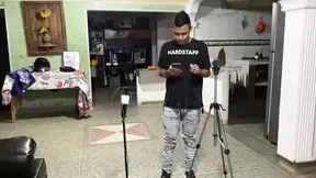 Model poses for photos then gets fucked hard