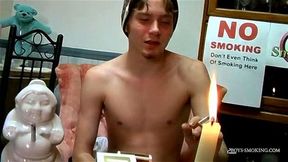 Axel And Buddy Enjoys Smoking Playing Their Cocks