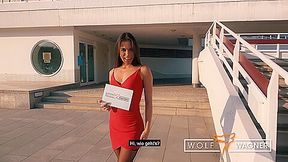 Spanish Nymph Anastasia Overdue For A Hot Fuck