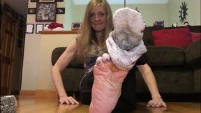 3 FLURRY CLIPS OF SLIPPERS AND SOCKS