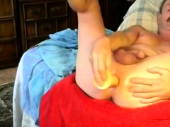 Amateur Bear's Big Cock Assplay Fun
