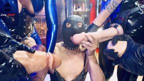 Banging hard a sissy slut
