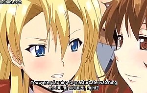 Hentai blonde gets double penetrated