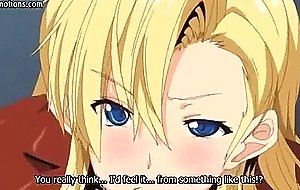 Hentai blonde gets double penetrated