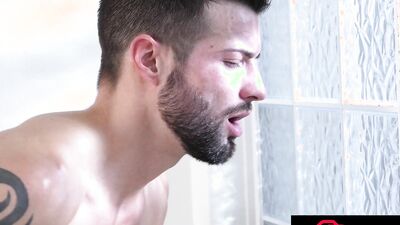 FalconStudios - Best Bathroom Fucking Compilation - Wet Hunks And Jocks Barebacking Hard