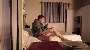 straight boyfriend caught sucking dildo