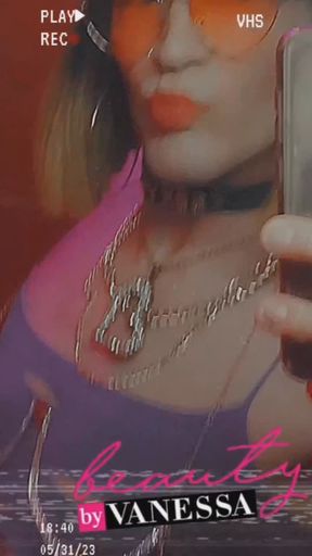 📺👑Tenue👙Violette pour Aller au Sauna AMPHiBi PariS75 VaneSsaBiTCHx