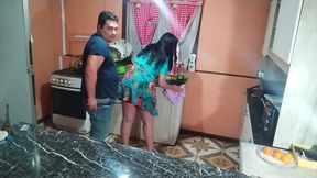When you have a wife who loves sex, you fuck her everywhere. Sex in the kitchen