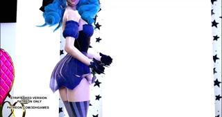 [MMD] BESTie - Excuseme Gwen Sexy Hot Kpop Dance 4K 60FPS