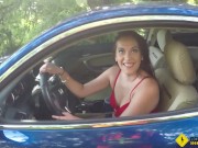 Roadside - latina girl gets fucked in the woods