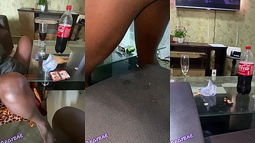 perverse step father wanks dick as he watches step daughter spread