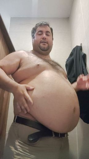 Fat Growing Pig Belly