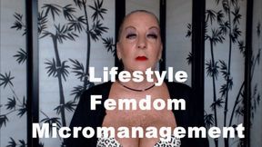 Femdom Lifestyle Ownership Micromanagement (MOV)