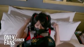 Pov f*ck cute shemale cosplay needy overdose