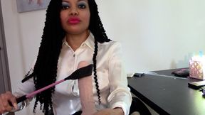 Ebony Boss Office Domination Femdom-Monica Jade MP4