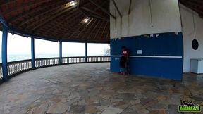 o safado da rola gigante mete na novinha na praia em plena luz do dia - manoella fernandes - joao o safado