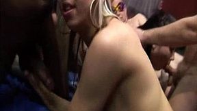 British girls gangbang