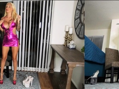 Amateur blond girl with big boobs getting fucked