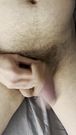 jacking off my huge cock, balls flying everywhere