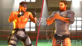 Chris and Snake Clash in Fiery 3D Anime Showdown for Supreme Control