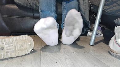 dirty wet socks