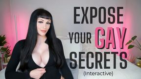 Expose Your Gay Secrets - Interactive (MP4 HD)