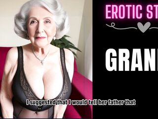 [GRANNY Story] Granny Craves To Screw Her Step Grandson Part 1