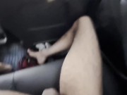Getting naked in the backseat in a public car park