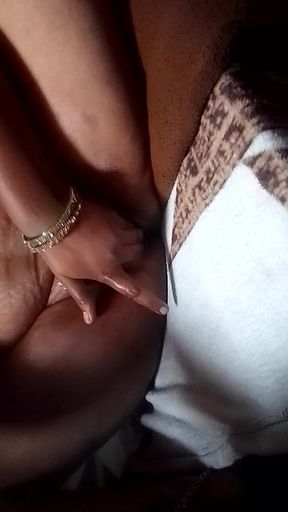 Sister-in-law is draining the water from her