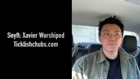 Snyft: Asian Cutie Xavier Gets His Feet Worshiped in the Car