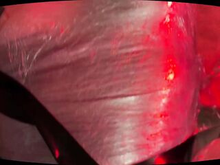 Shemlale Mistresse Naomiperv Turns Plastic Wrap Into Sex