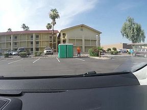 Seductive blonde Milf sucking off strangers dicks in public